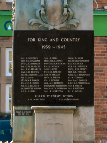 Post ww1 names