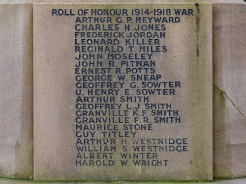 12 o'clock inscription