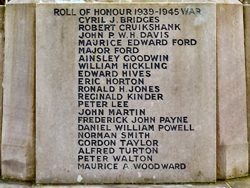 3 o'clock inscription
