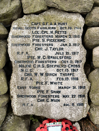 WW1 names
