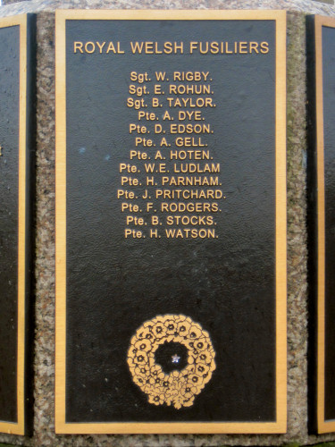 1 o'clock plaque