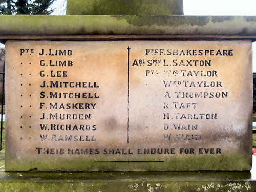 12 o'clock names