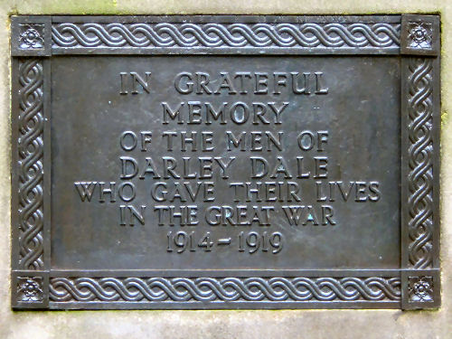 WW1 dedication