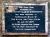 Original plaque