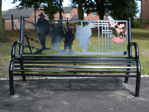 WW1 bench