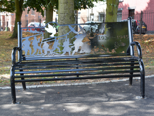 WW1 bench